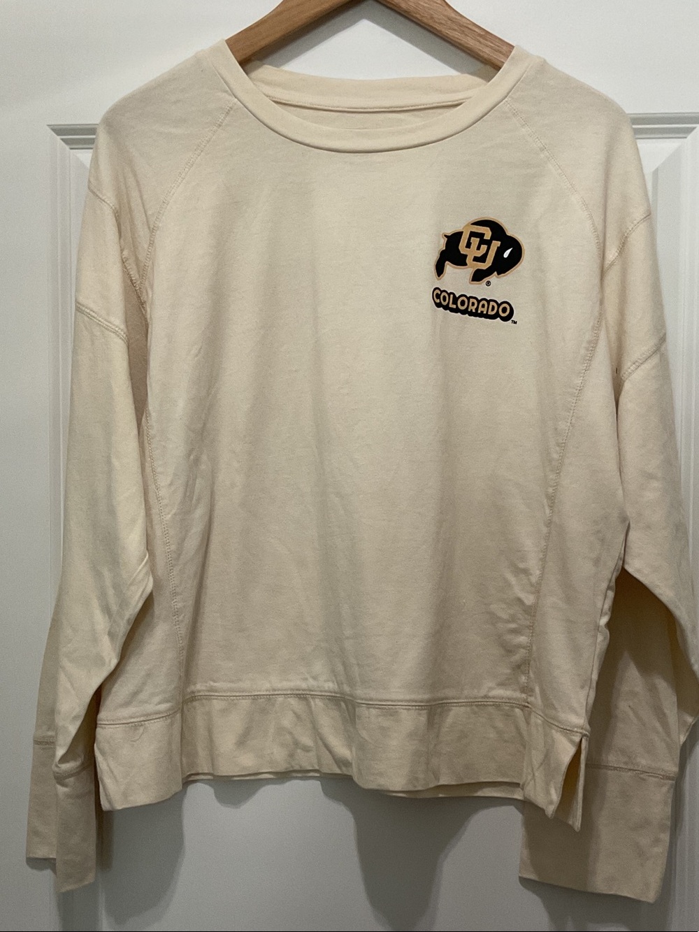 Rivalry Threads Cream Colorado Crewneck Sweatshirt